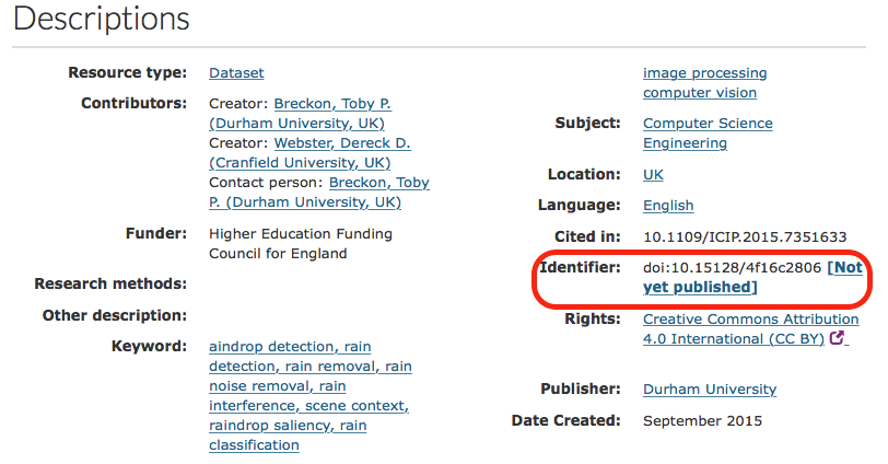 Not yet published